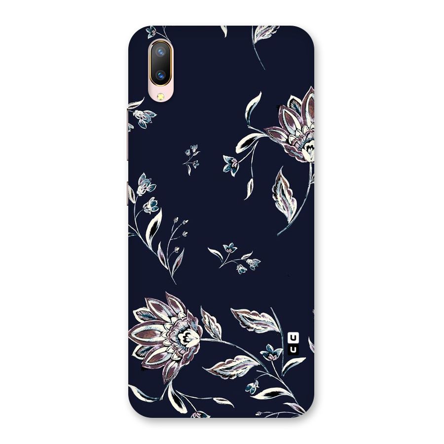 Dark Petals Back Case for Vivo V11 Pro