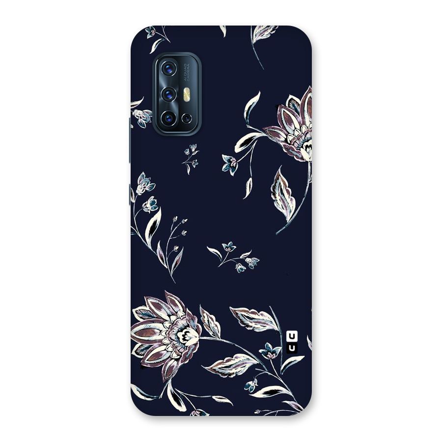 Dark Petals Back Case for Vivo V17