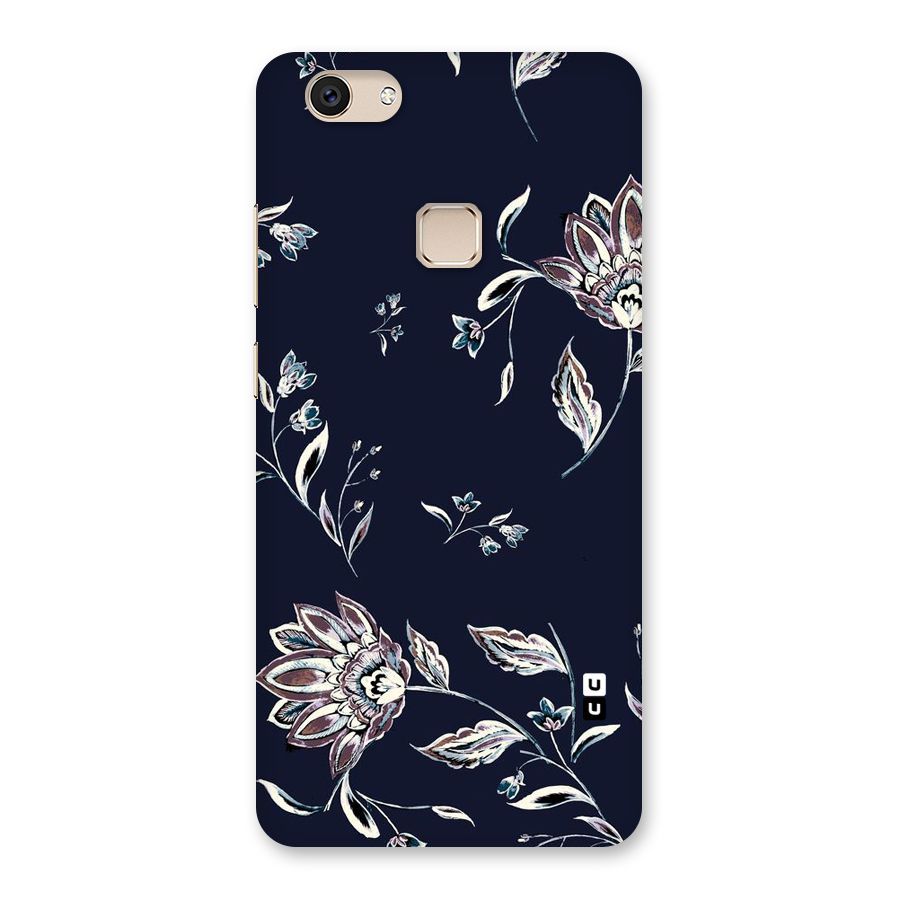 Dark Petals Back Case for Vivo V7