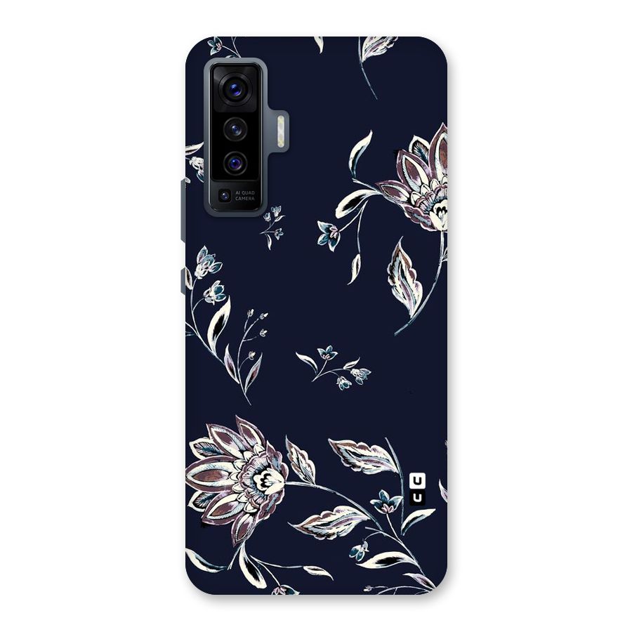 Dark Petals Back Case for Vivo X50