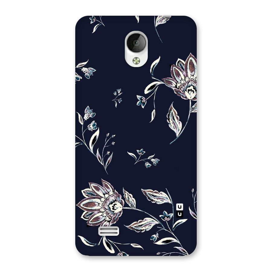Dark Petals Back Case for Vivo Y21