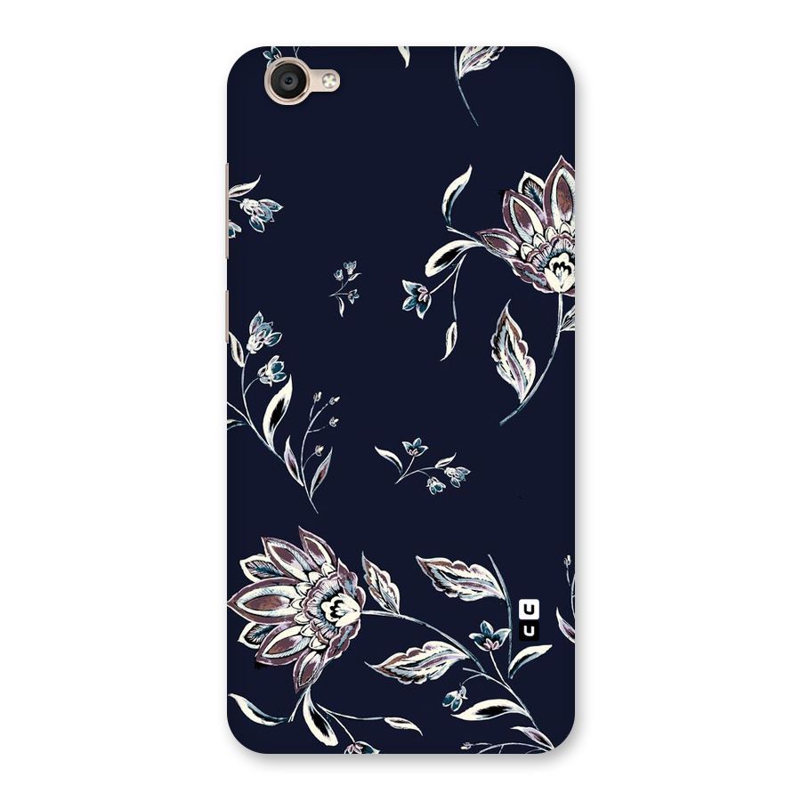 Dark Petals Back Case for Vivo Y55s