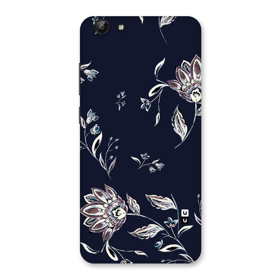 Dark Petals Back Case for Vivo Y69