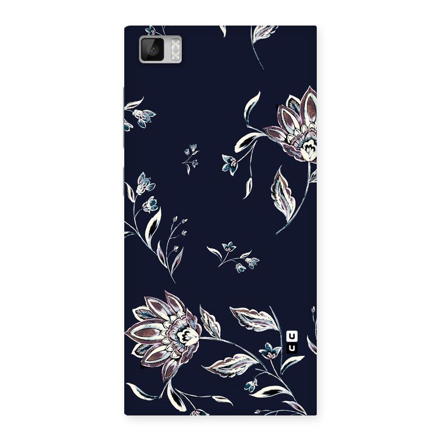 Dark Petals Back Case for Xiaomi Mi3