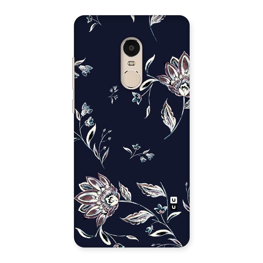 Dark Petals Back Case for Xiaomi Redmi Note 4