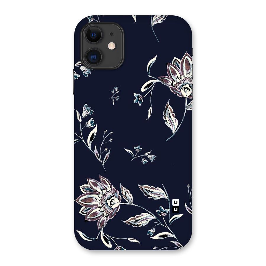 Dark Petals Back Case for iPhone 11