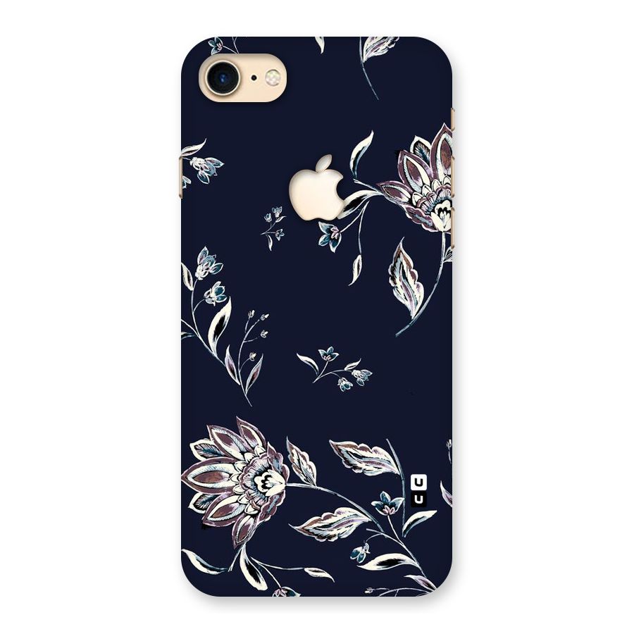 Dark Petals Back Case for iPhone 7 Apple Cut