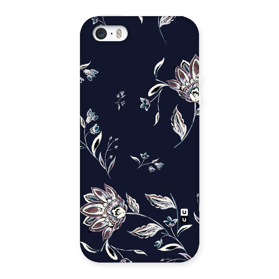 Dark Petals Back Case for iPhone SE