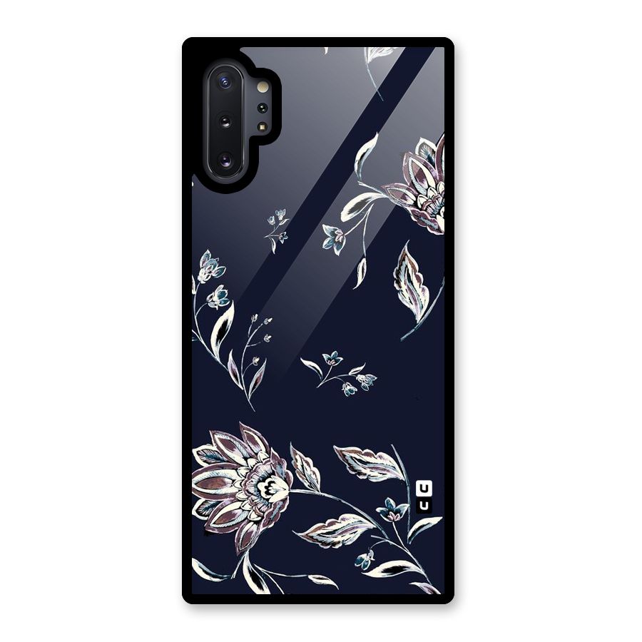 Dark Petals Glass Back Case for Galaxy Note 10 Plus