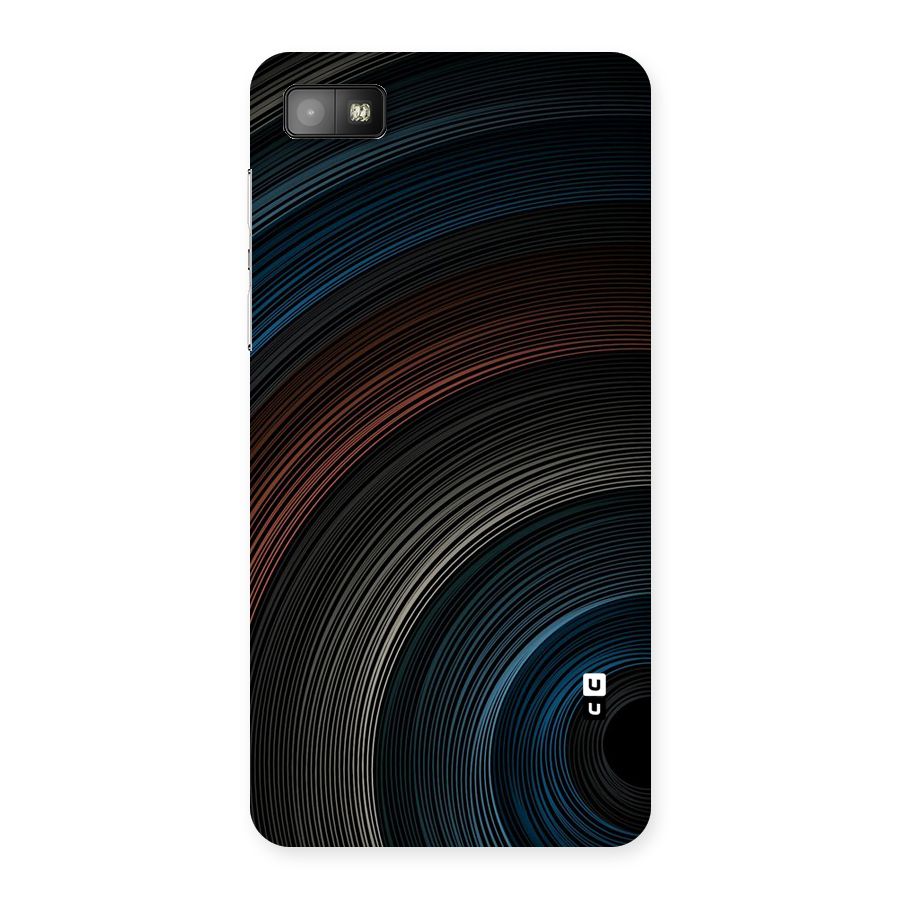 Dark Shade Swirls Back Case for Blackberry Z10