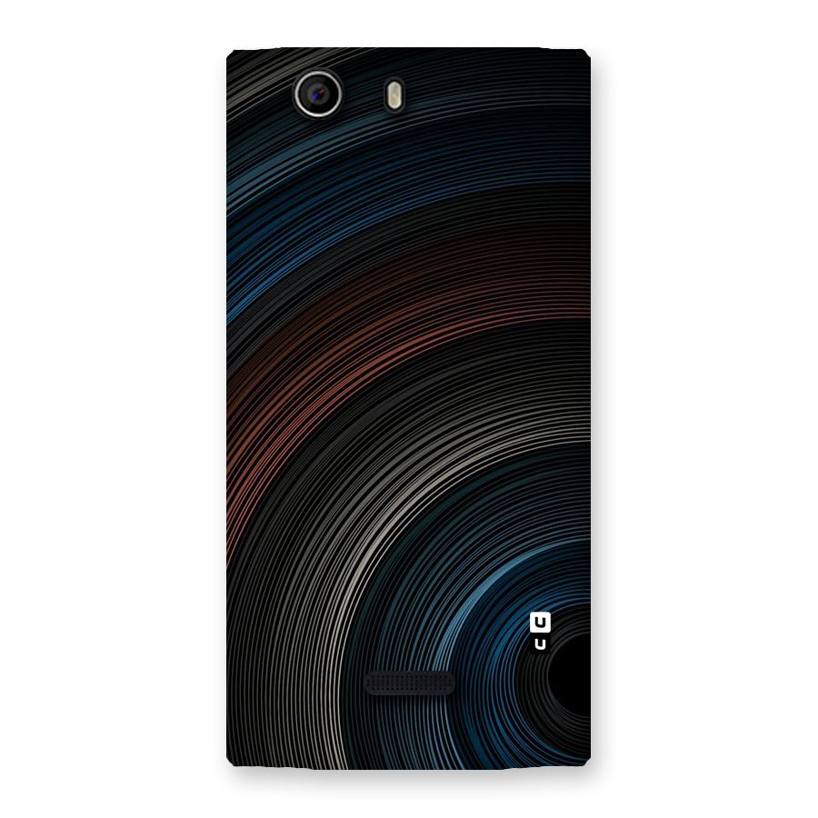Dark Shade Swirls Back Case for Canvas Nitro 2 E311