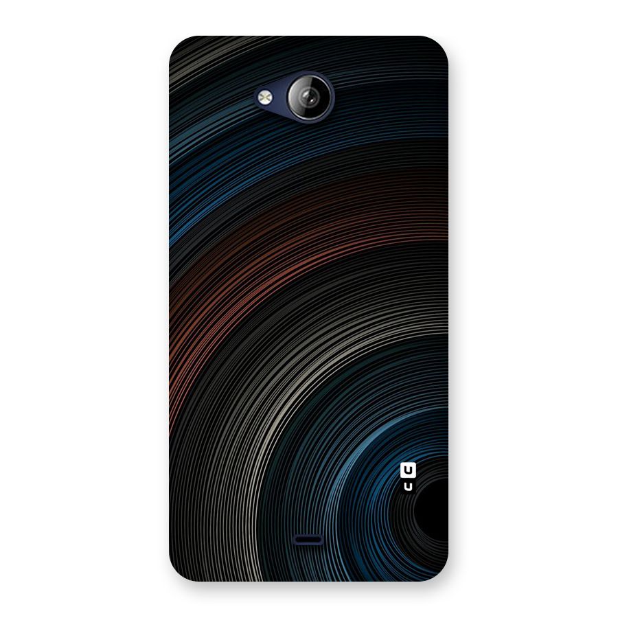 Dark Shade Swirls Back Case for Canvas Play Q355