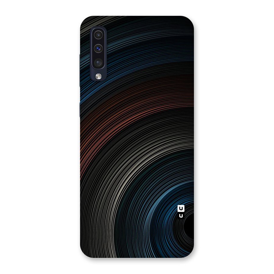 Dark Shade Swirls Back Case for Galaxy A50