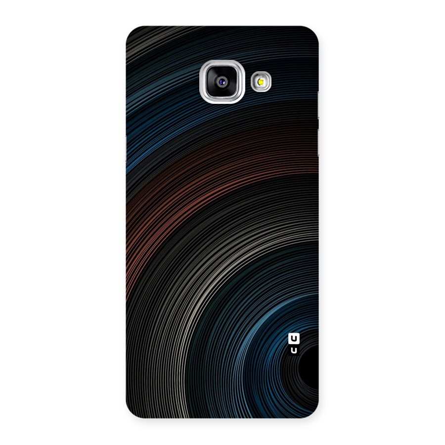 Dark Shade Swirls Back Case for Galaxy A5 2016