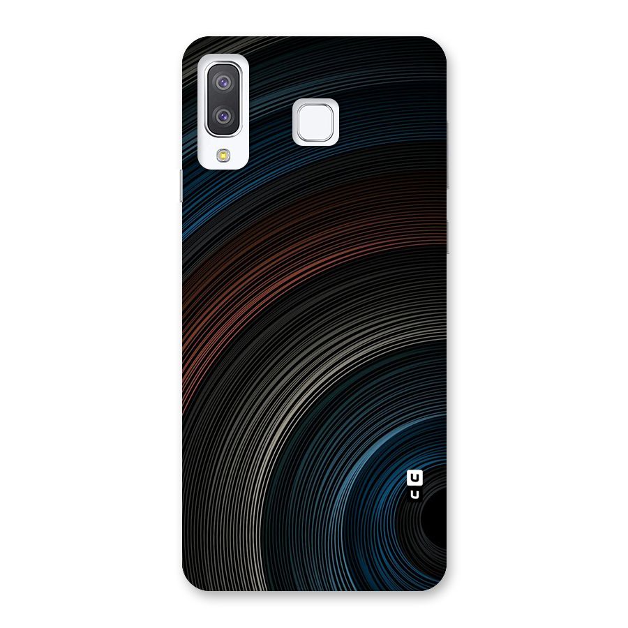 Dark Shade Swirls Back Case for Galaxy A8 Star