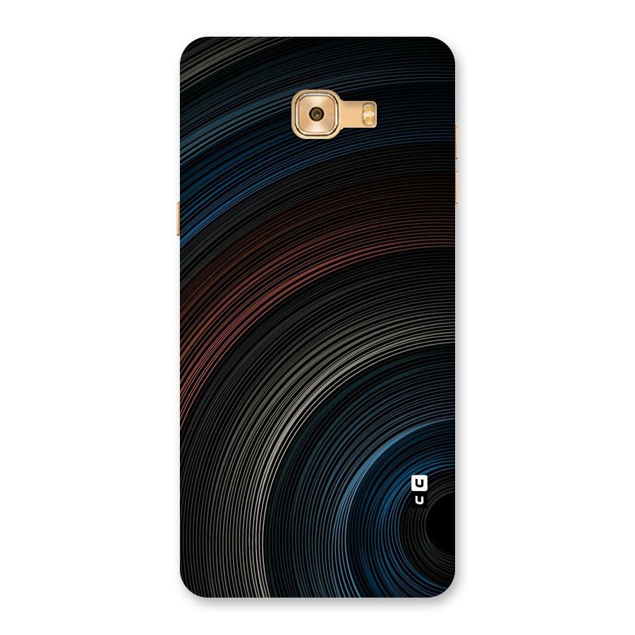 Dark Shade Swirls Back Case for Galaxy C9 Pro