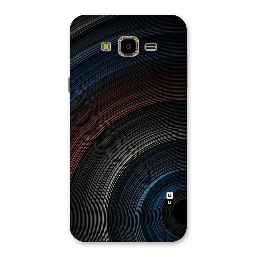 Dark Shade Swirls Back Case for Galaxy J7 Nxt