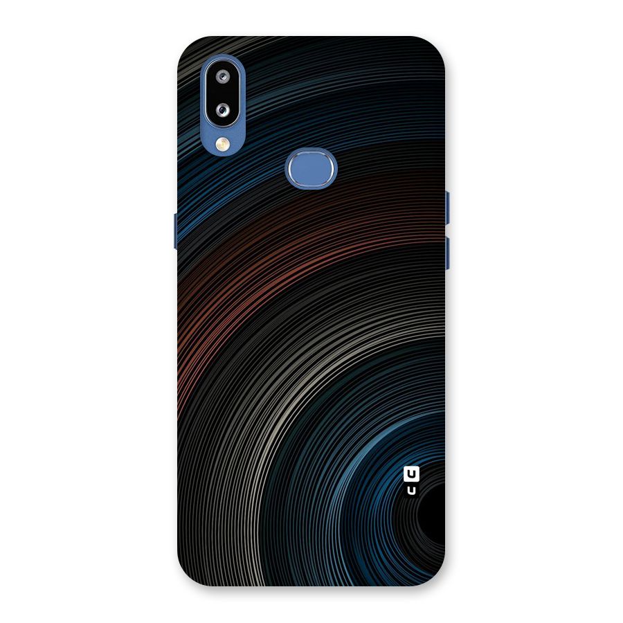 Dark Shade Swirls Back Case for Galaxy M01s