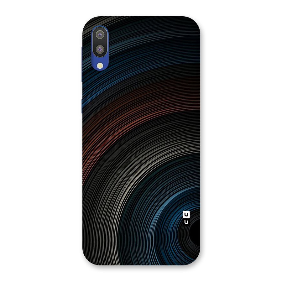 Dark Shade Swirls Back Case for Galaxy M10
