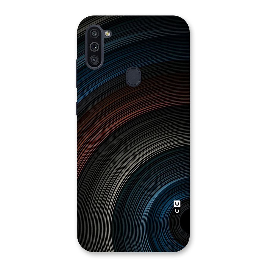 Dark Shade Swirls Back Case for Galaxy M11