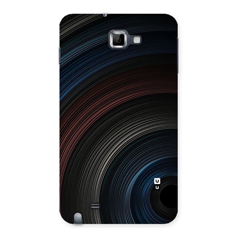 Dark Shade Swirls Back Case for Galaxy Note