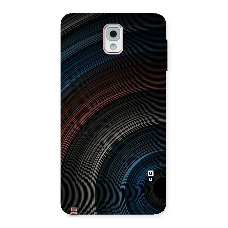 Dark Shade Swirls Back Case for Galaxy Note 3