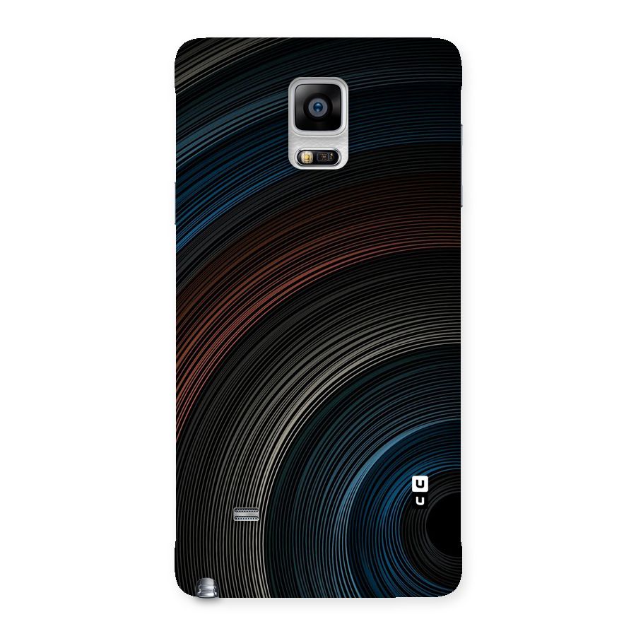Dark Shade Swirls Back Case for Galaxy Note 4