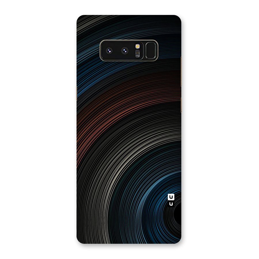 Dark Shade Swirls Back Case for Galaxy Note 8
