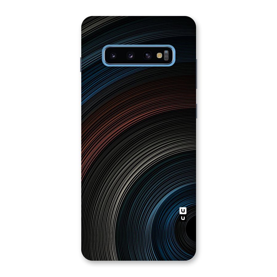 Dark Shade Swirls Back Case for Galaxy S10 Plus