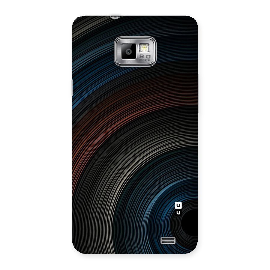 Dark Shade Swirls Back Case for Galaxy S2