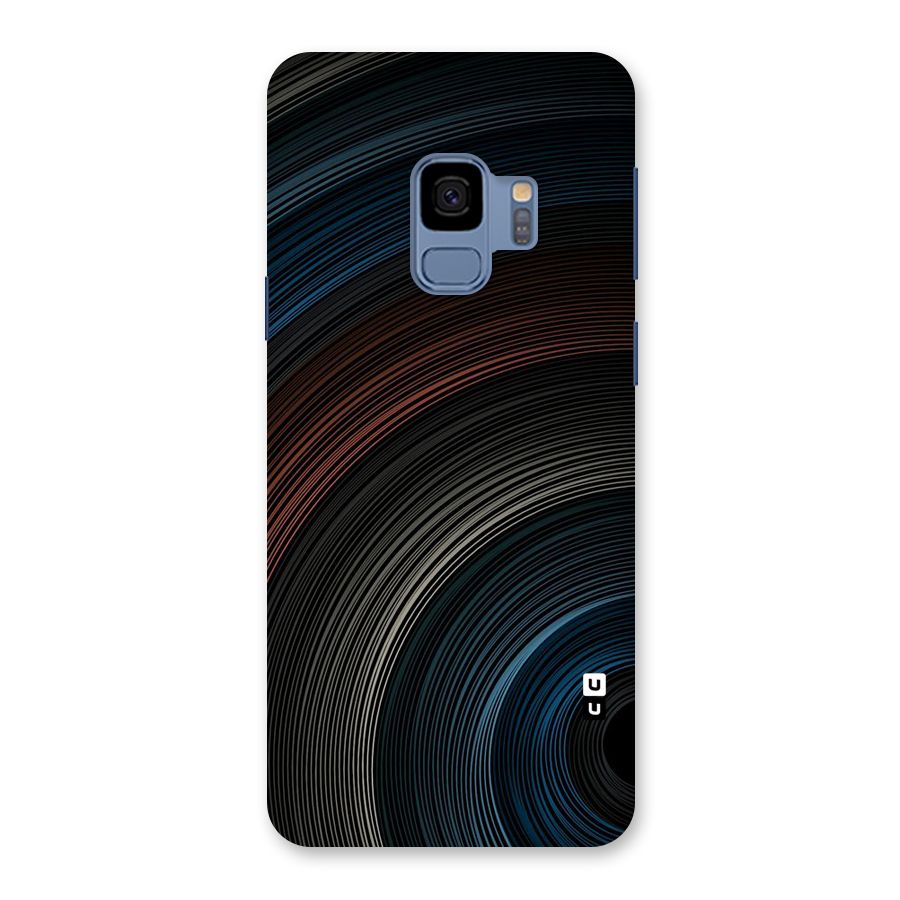 Dark Shade Swirls Back Case for Galaxy S9