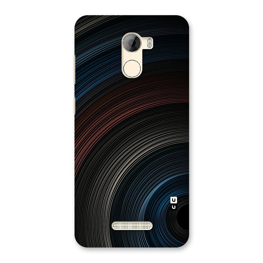 Dark Shade Swirls Back Case for Gionee A1 LIte