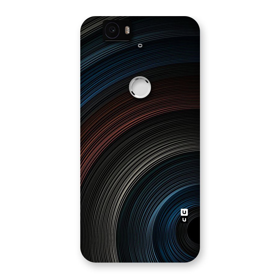 Dark Shade Swirls Back Case for Google Nexus-6P