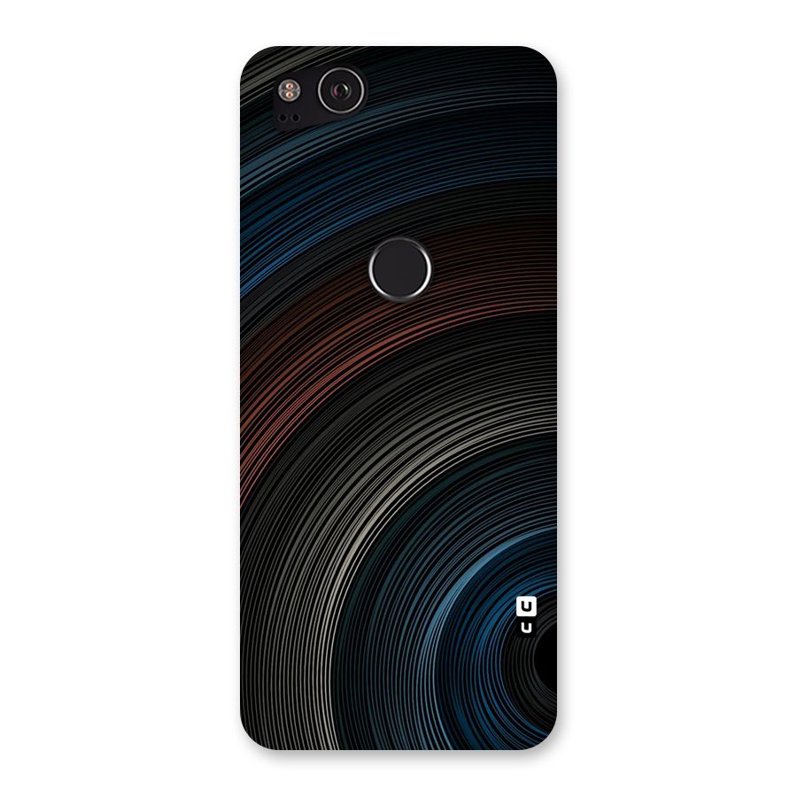 Dark Shade Swirls Back Case for Google Pixel 2
