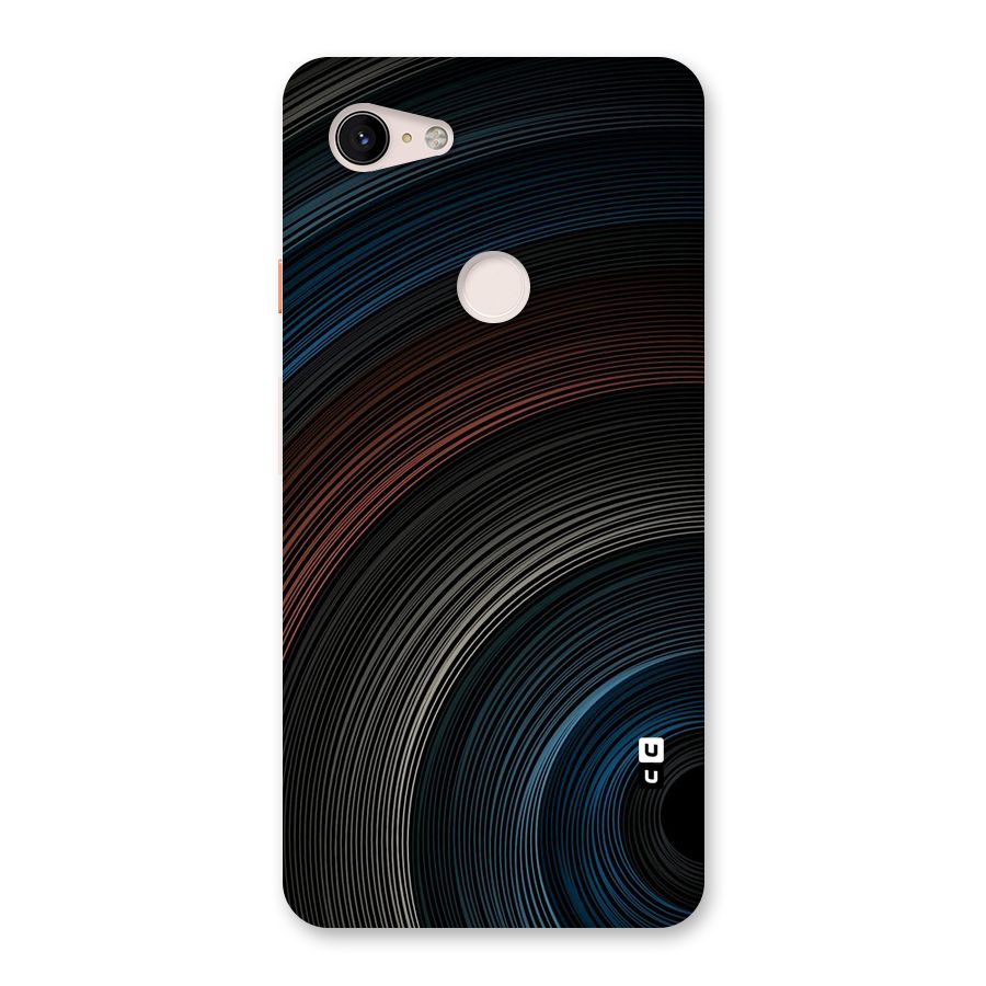 Dark Shade Swirls Back Case for Google Pixel 3 XL