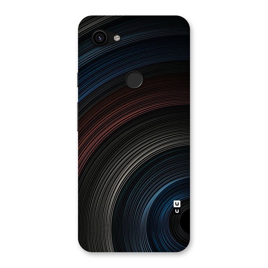 Dark Shade Swirls Back Case for Google Pixel 3a XL