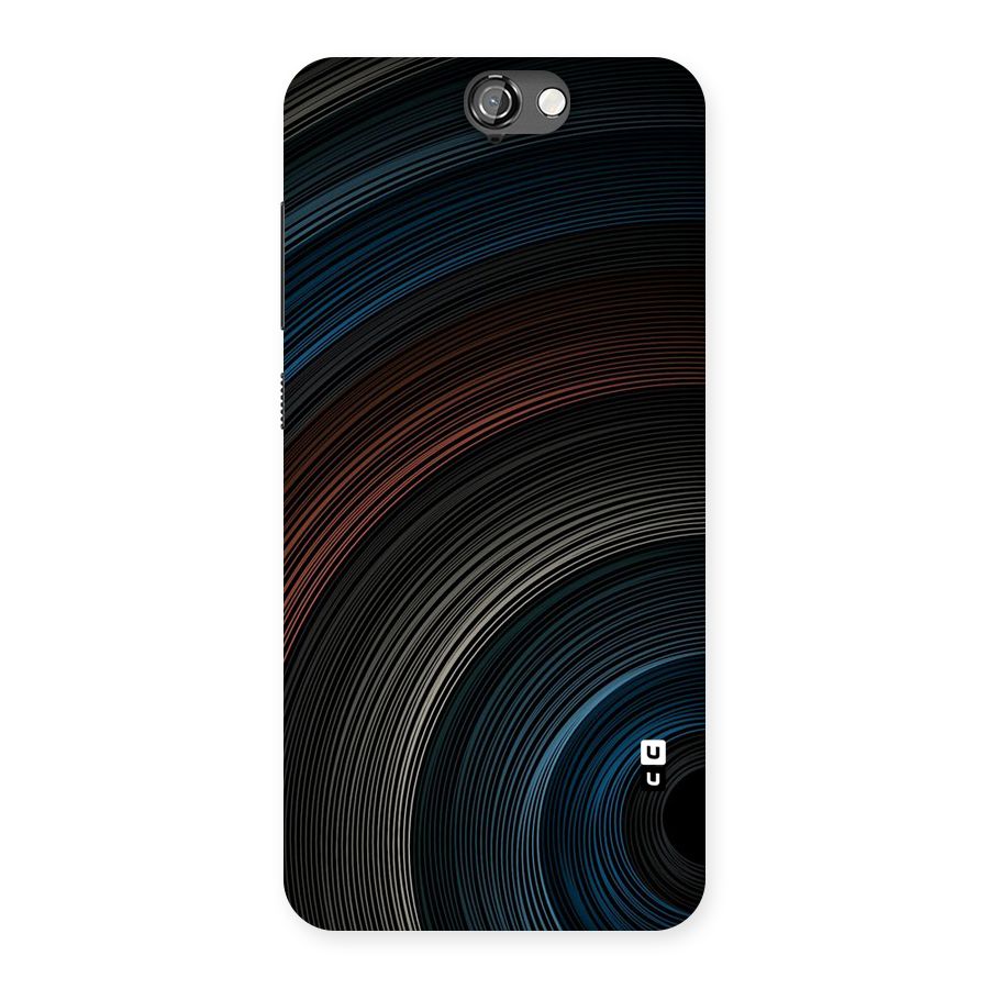 Dark Shade Swirls Back Case for HTC One A9