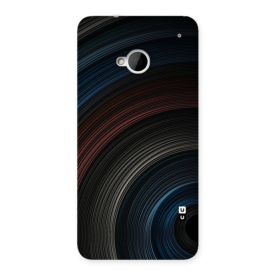 Dark Shade Swirls Back Case for HTC One M7