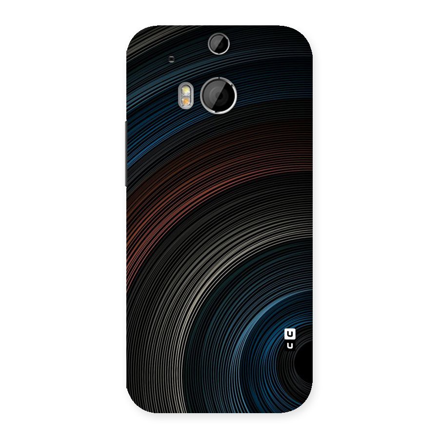 Dark Shade Swirls Back Case for HTC One M8