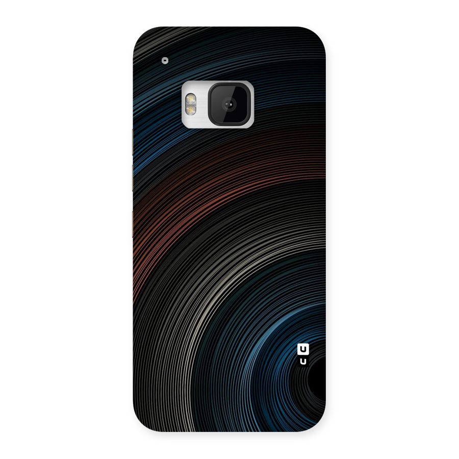 Dark Shade Swirls Back Case for HTC One M9
