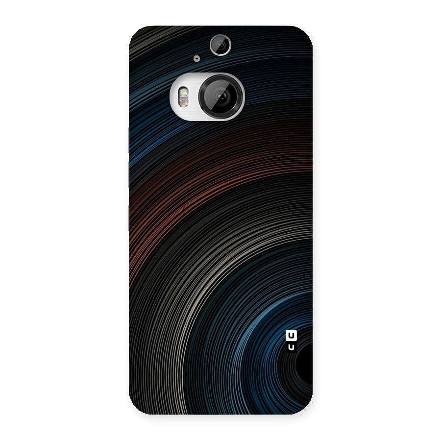 Dark Shade Swirls Back Case for HTC One M9 Plus