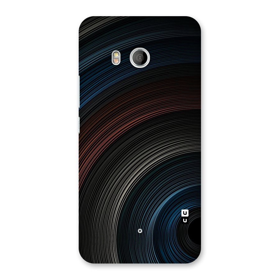 Dark Shade Swirls Back Case for HTC U11