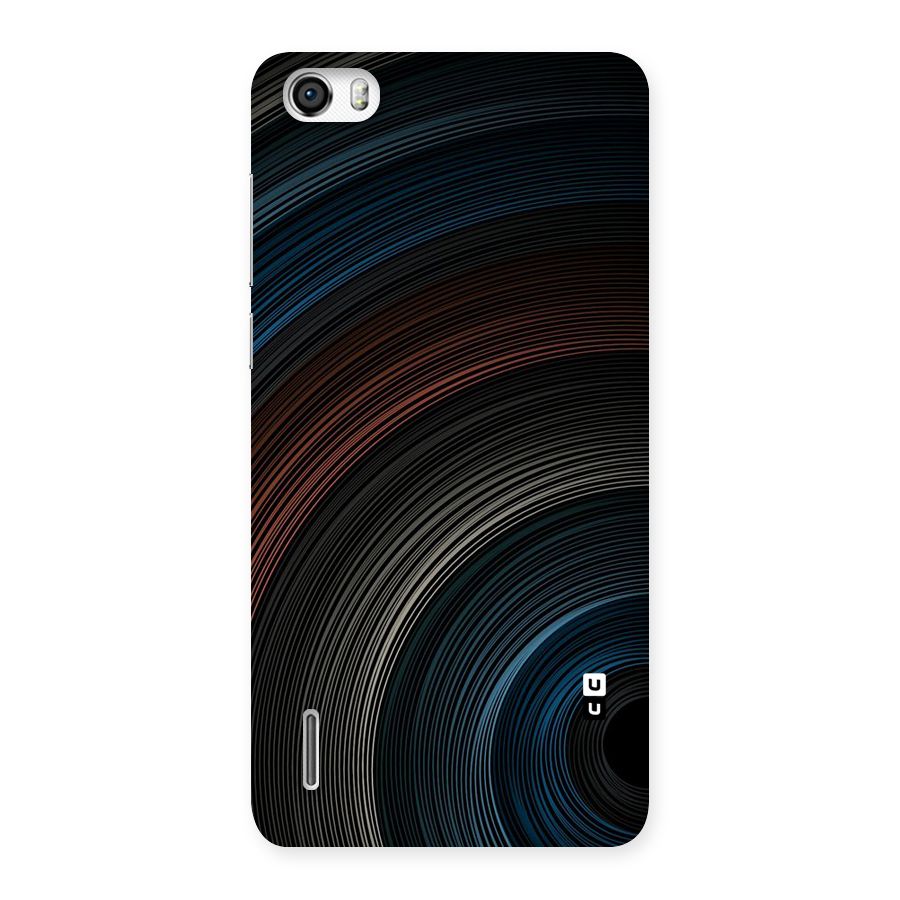 Dark Shade Swirls Back Case for Honor 6
