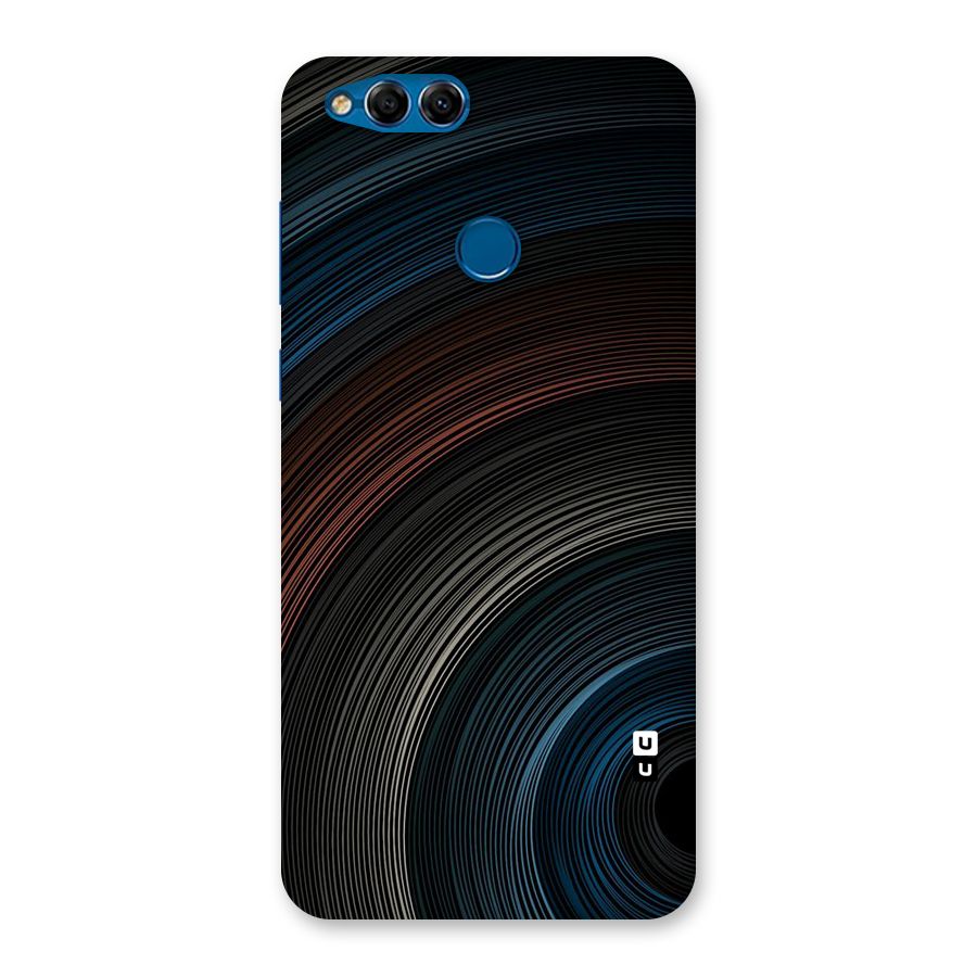 Dark Shade Swirls Back Case for Honor 7X