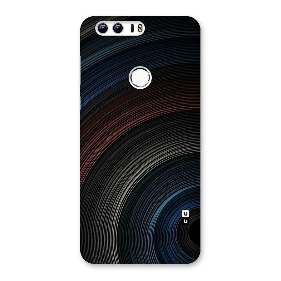 Dark Shade Swirls Back Case for Honor 8