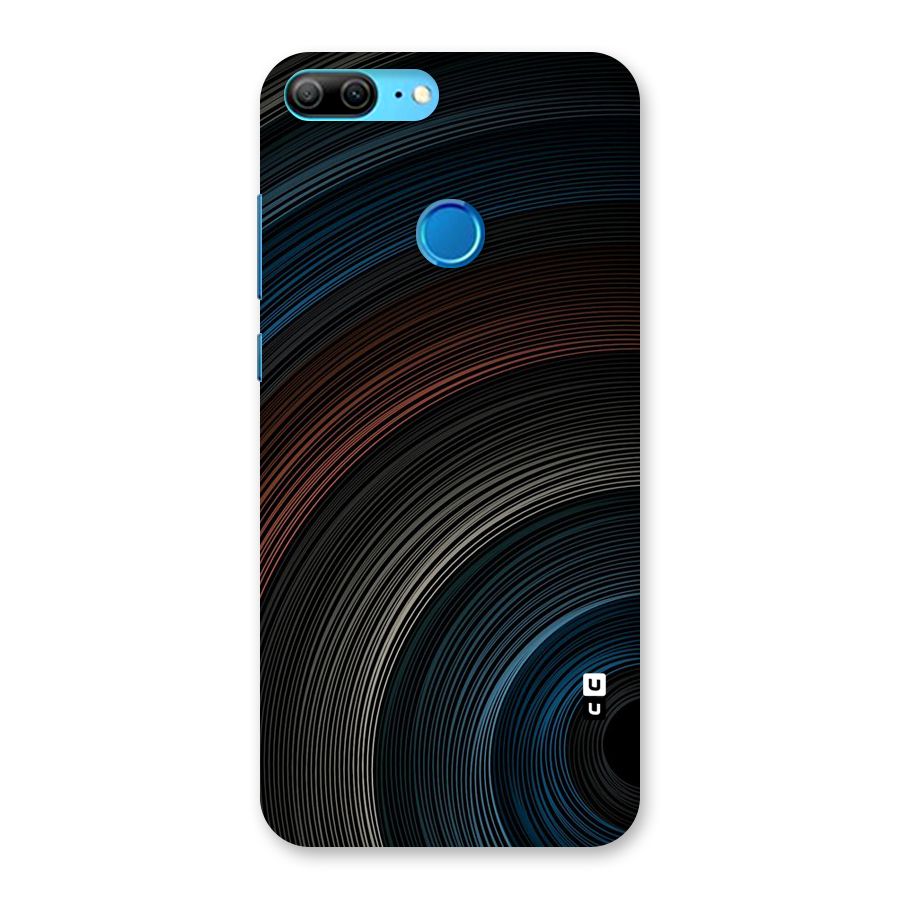 Dark Shade Swirls Back Case for Honor 9 Lite