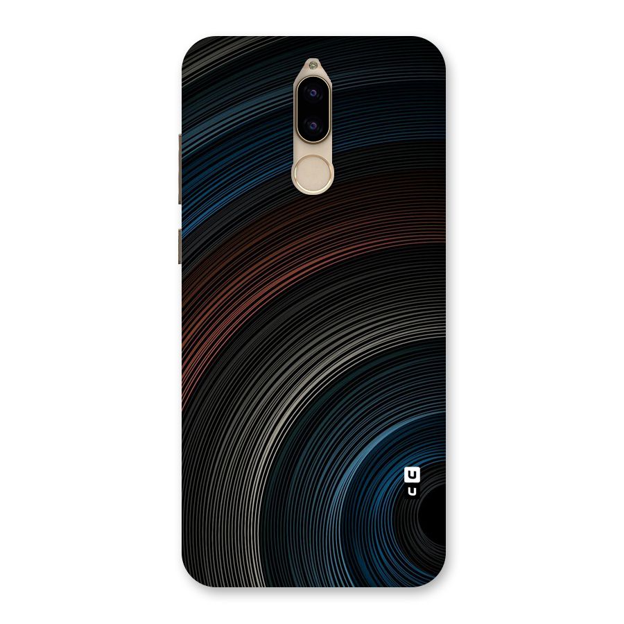 Dark Shade Swirls Back Case for Honor 9i