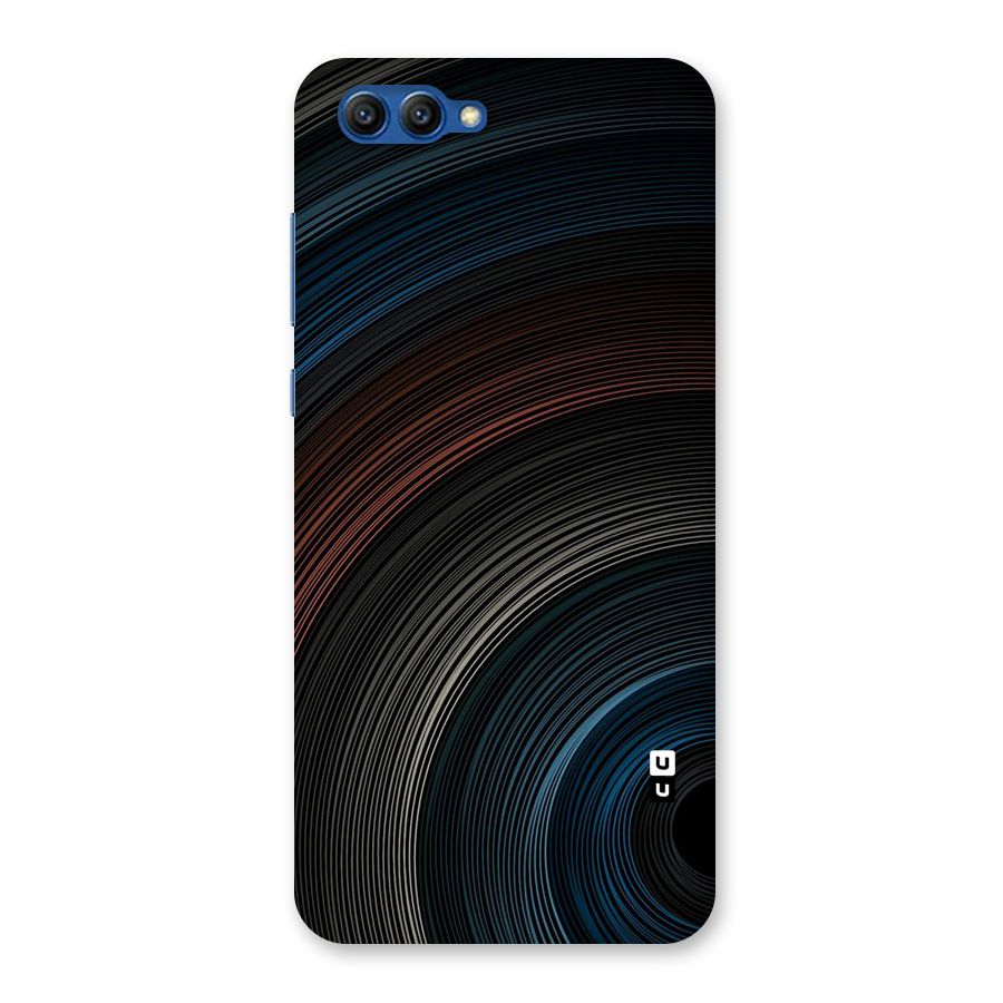 Dark Shade Swirls Back Case for Honor View 10