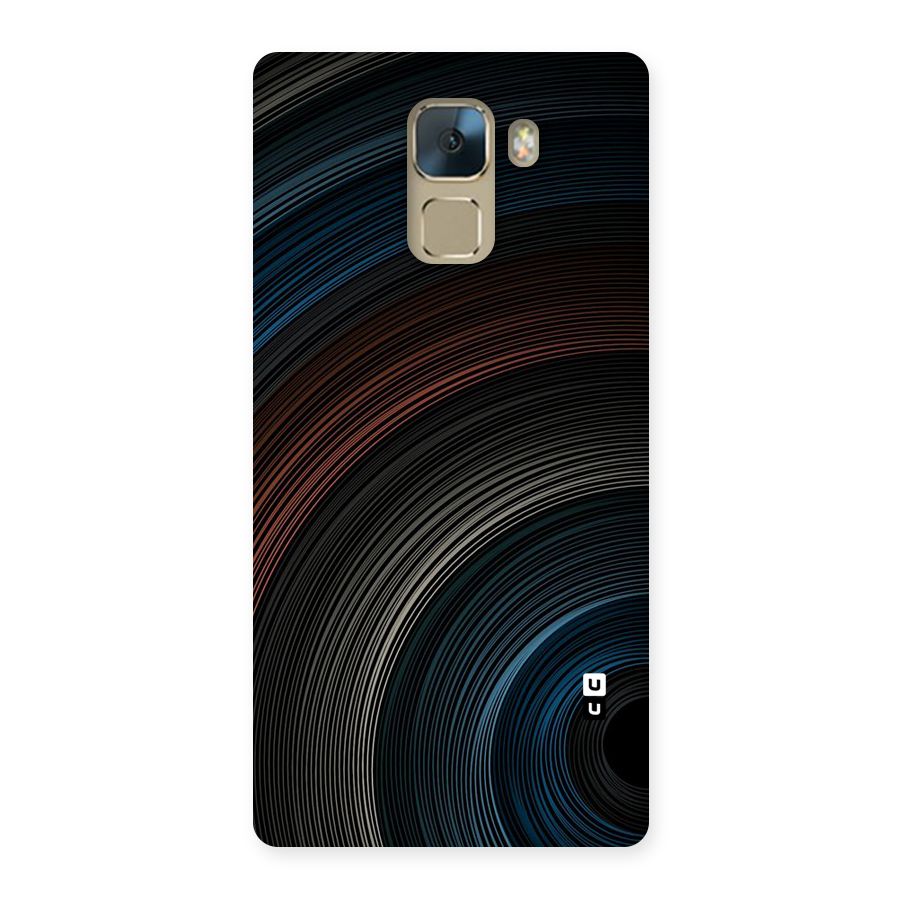 Dark Shade Swirls Back Case for Huawei Honor 7