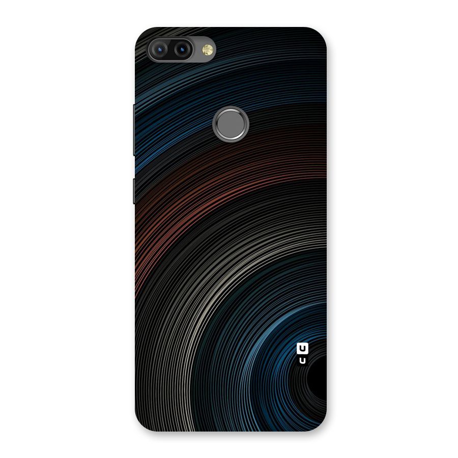 Dark Shade Swirls Back Case for Infinix Hot 6 Pro